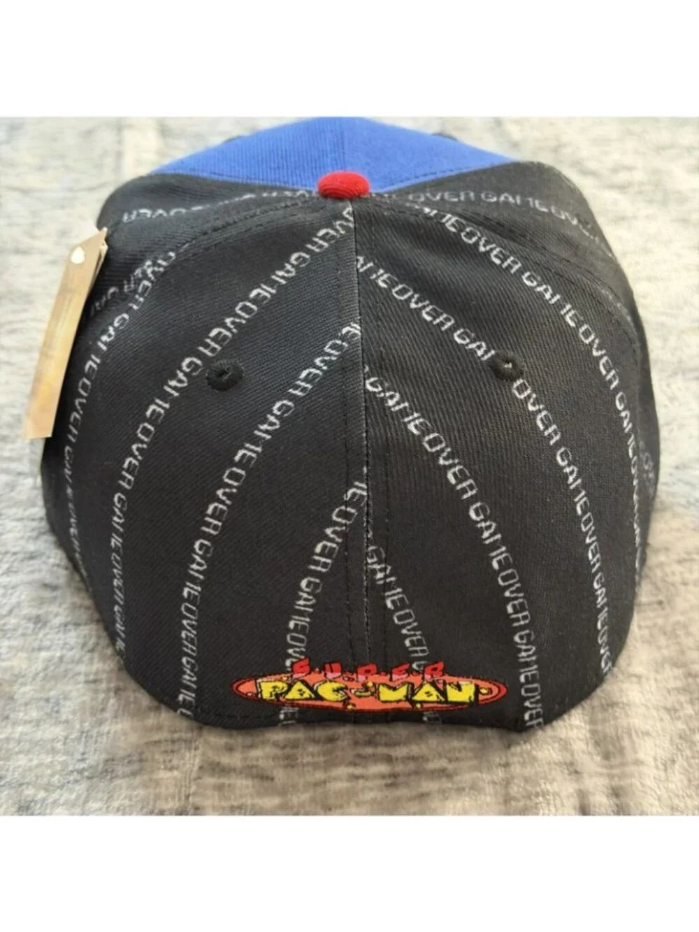 Headgear Classics Pac-Man Money Bag Fitted Hat Cap HGC FITTED Size 7 7/8 Black